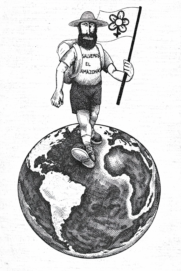 Globe illustration